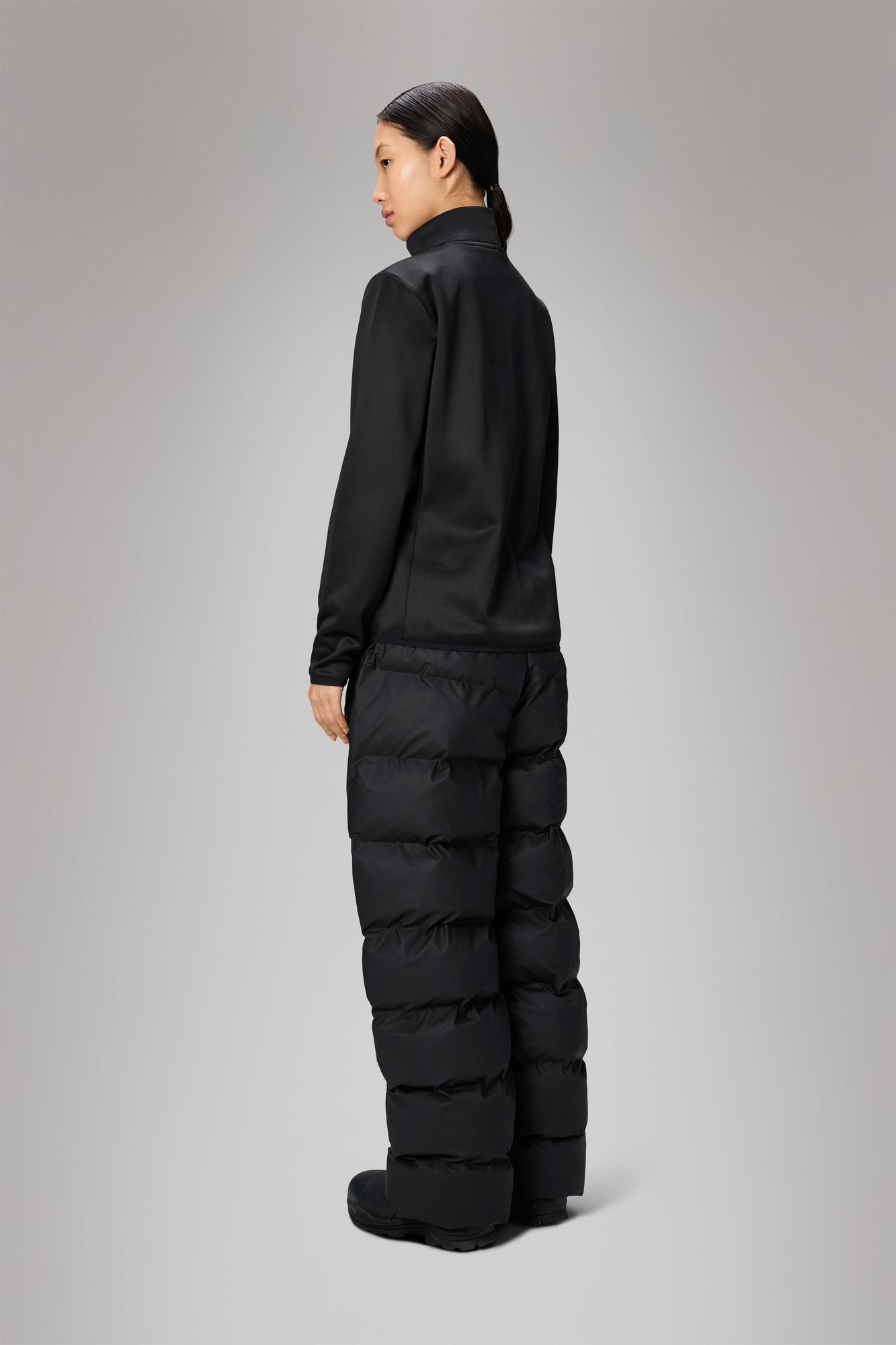 RAINS Sintra Fleece Jacket Black Jacket