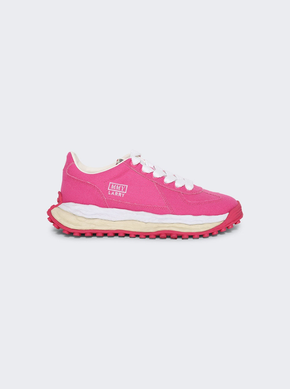 Men | Maison MIHARA YASUHIRO | "larry" Og Sole Canvas Low-top Sneaker | Pink