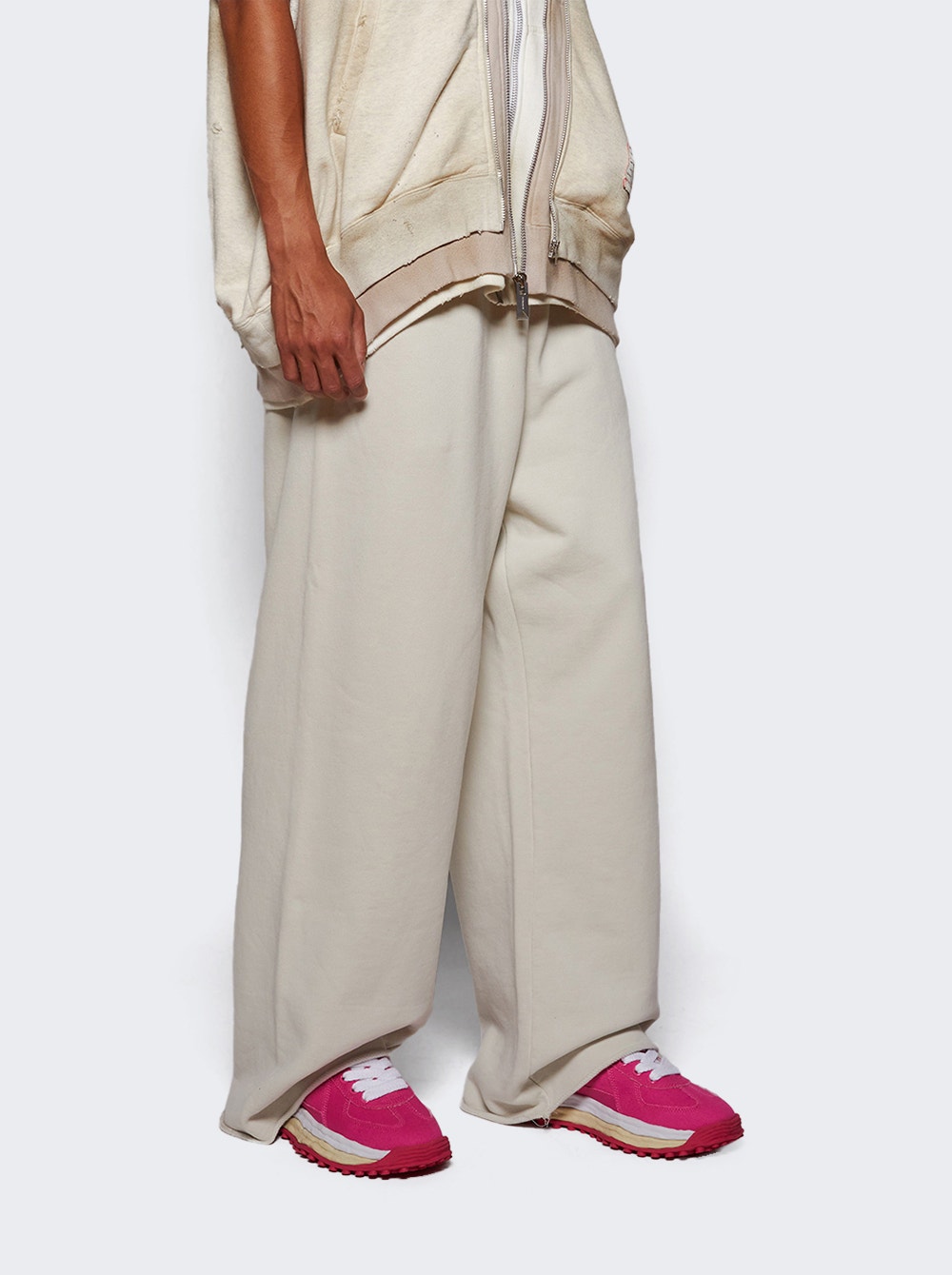 Men | Maison MIHARA YASUHIRO | "larry" Og Sole Canvas Low-top Sneaker | Pink