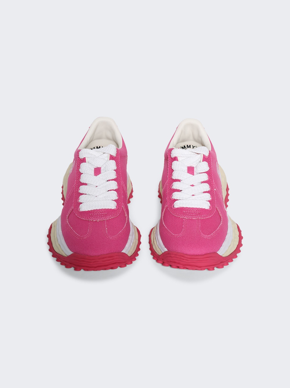 Men | Maison MIHARA YASUHIRO | "larry" Og Sole Canvas Low-top Sneaker | Pink