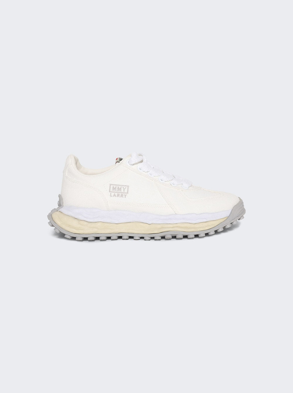 Men | Maison MIHARA YASUHIRO | "larry" Og Sole Canvas Low-top Sneaker | White
