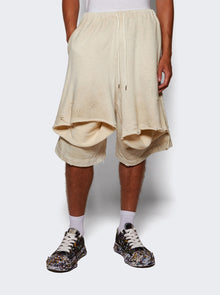 Men | Maison MIHARA YASUHIRO | Four Legs Shorts | White