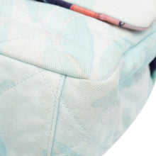 Chanel | Pre-Owned Quilted Jungle Jeans Flap | Blue