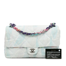 Chanel | Pre-Owned Quilted Jungle Jeans Flap | Blue