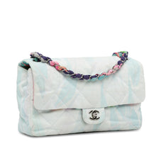 Chanel | Pre-Owned Quilted Jungle Jeans Flap | Blue