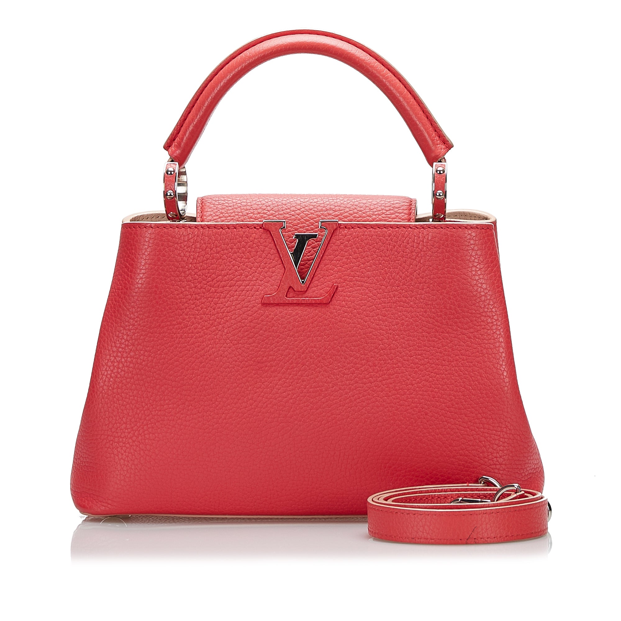 Louis Vuitton | Pre-Owned Taurillon Capucines BB | Red