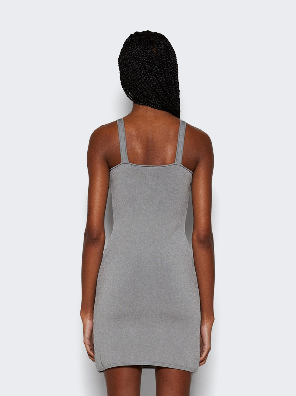 Women | Dion Lee | Layered Braided Mini Dress | Steel
