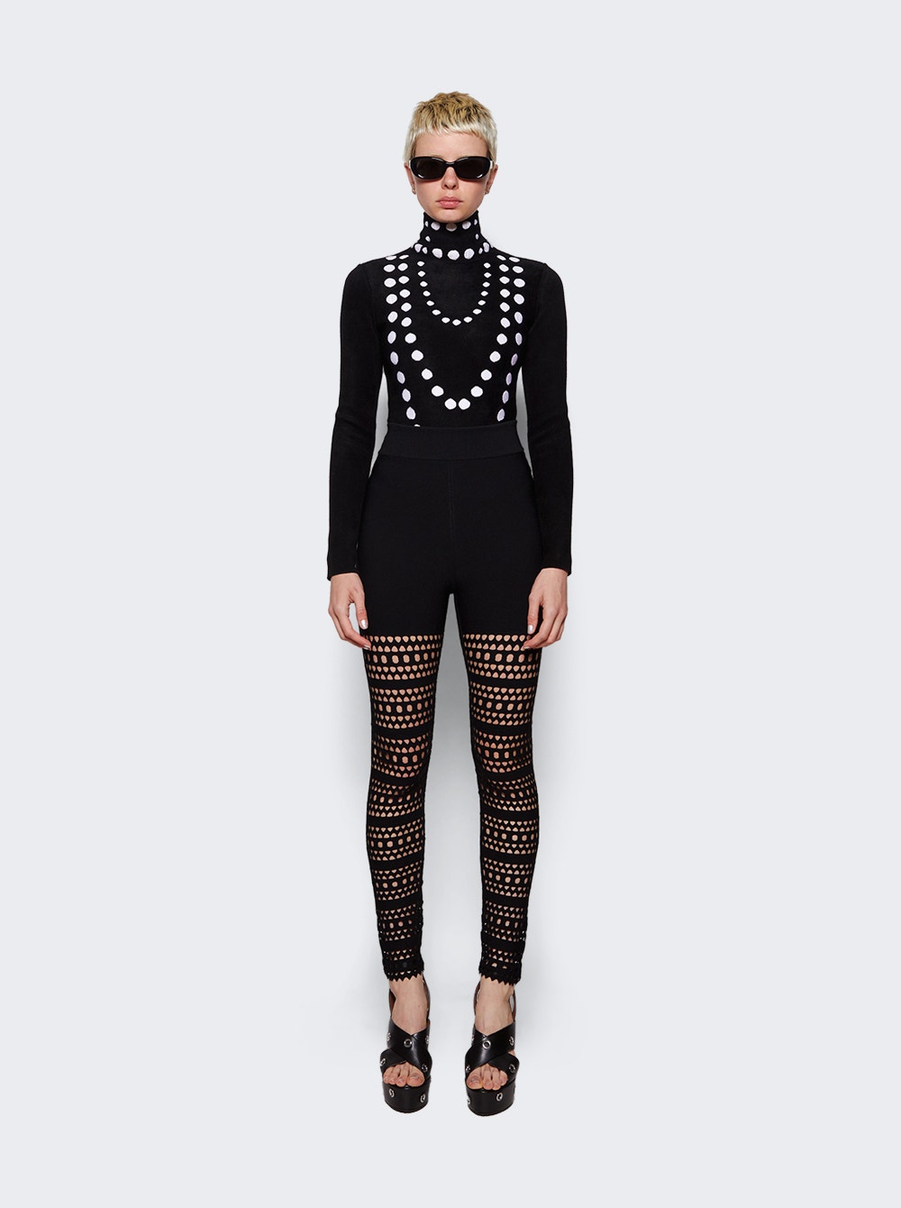 Women | ALAÏA | Vienne Legging | Black