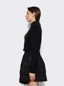 Women | ALAÏA | Knit Heart Jumper | Black