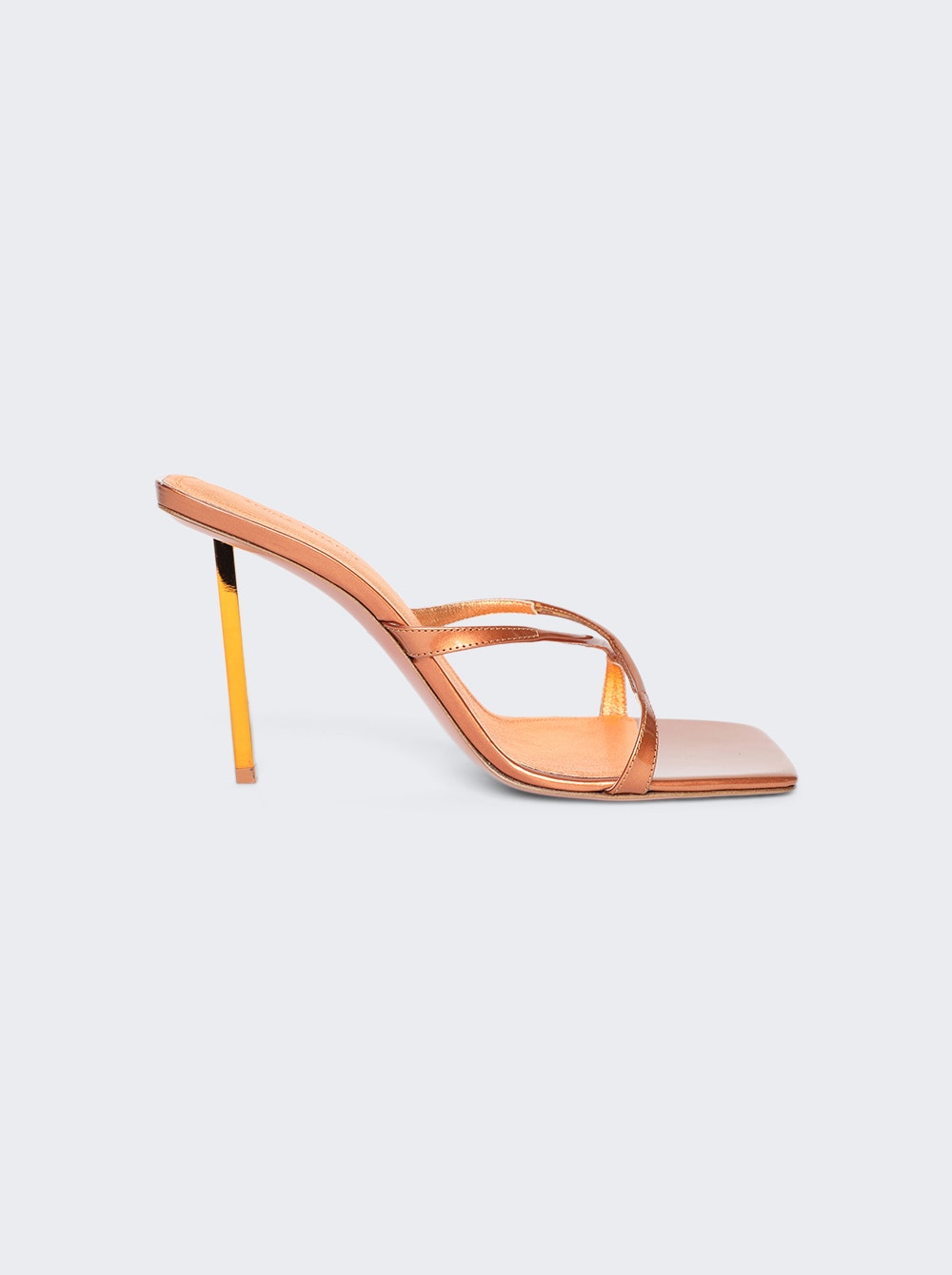 Women | Amina Muaddi | Adriana Slipper Copper | Brown