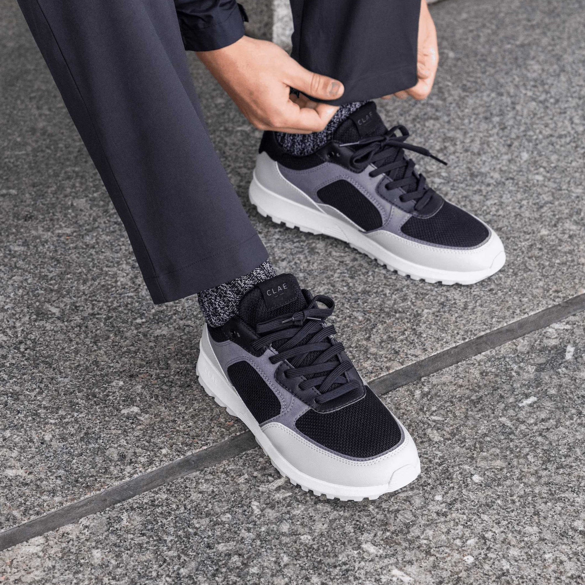 Unisex | Joshua | Quiet Grey Black