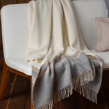 Home | Canyon Throw | Ivory / Light Grey / Beige