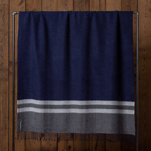 Home | Canyon Throw | Navy / Dark Grey / Ivory