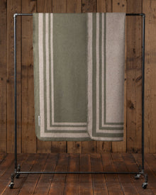 Home | Montauk Throw | Hunter / Light Taupe