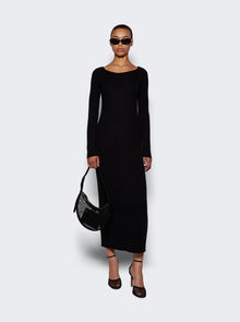 Women | LouLou de Saison | Anoush Knitted Dress | Black