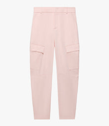 Another Tomorrow Curved Cargo Pant in Quartz – Cotton Women's Trousers