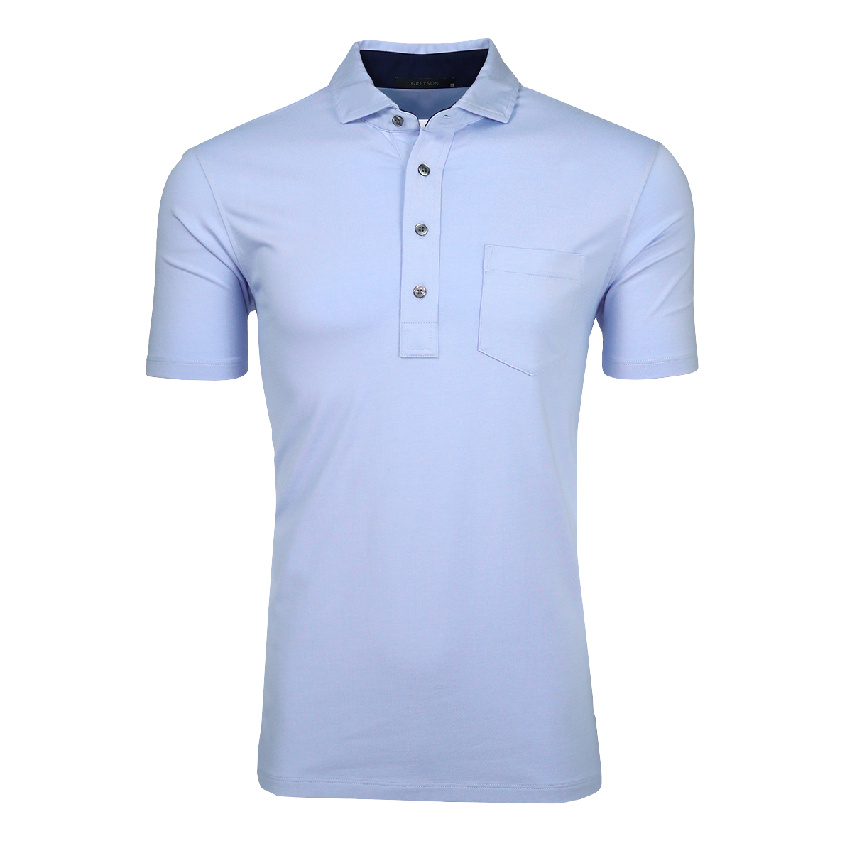 Men | Apache Short Sleeve Polo | Wolf Blue