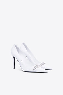 Crystal Slit Pump | White