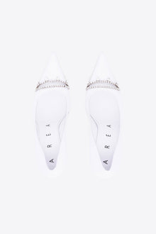 Crystal Slit Pump | White