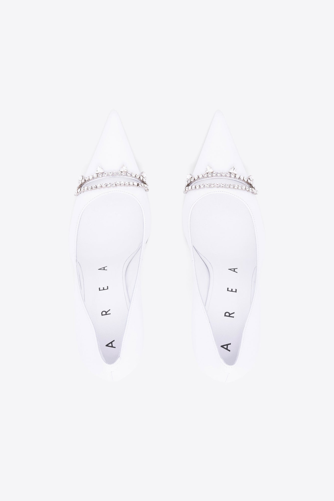 Crystal Slit Pump | White