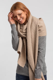 Womens | Big Sky Scarf | Beige