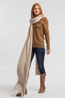 Womens | Big Sky Scarf | Beige Multi
