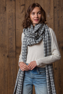 Womens | Big Sky Scarf | Grey Multi