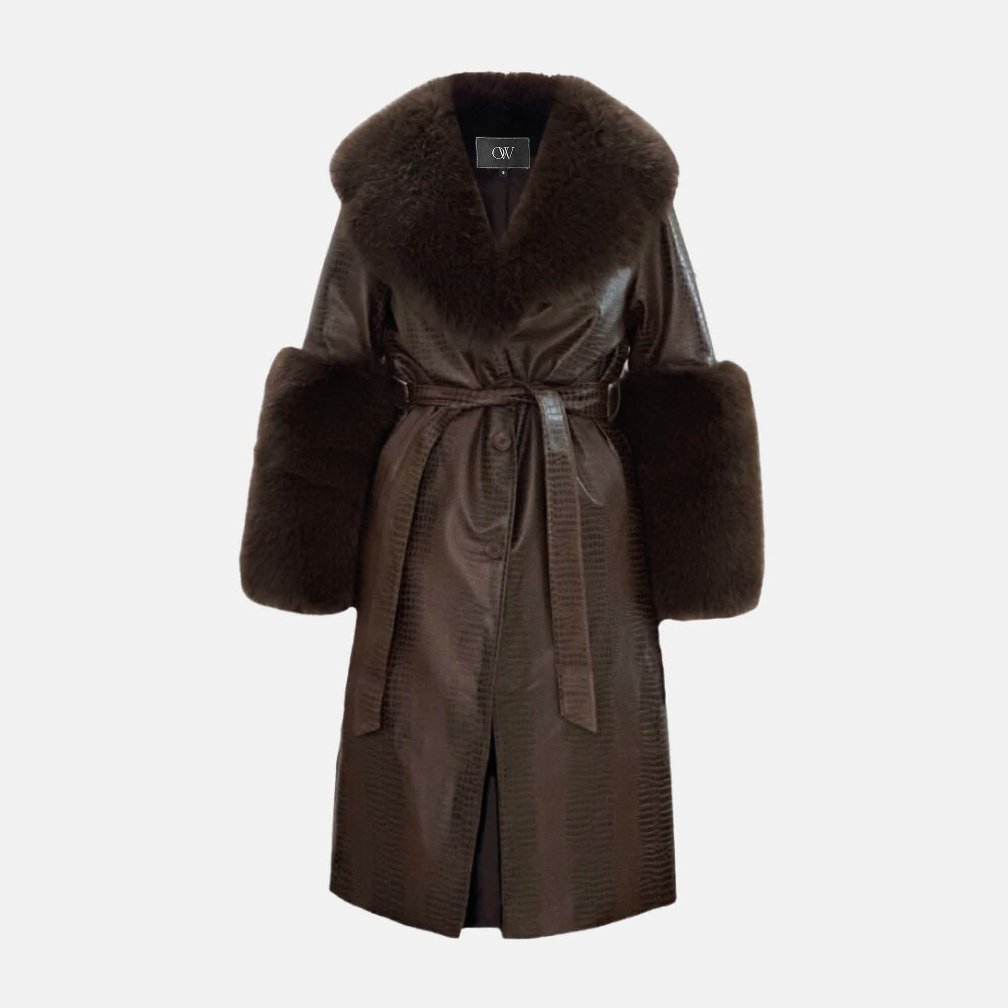 OW Collection Astrid Coat | Brown