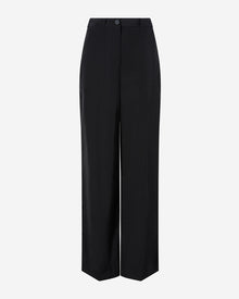 Womens | The Utility Trousers in Technical Wool Nylon | Black