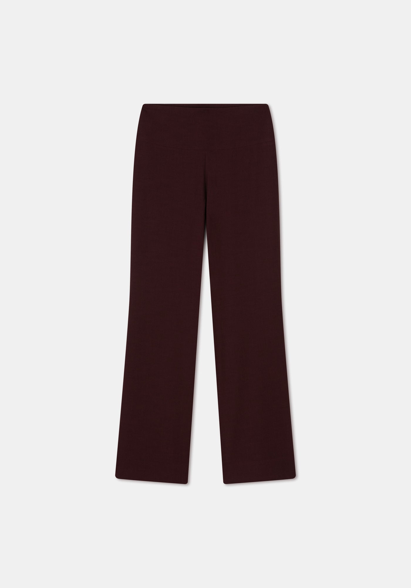 Caleb Flat Front Suiting Pants | Bordeaux
