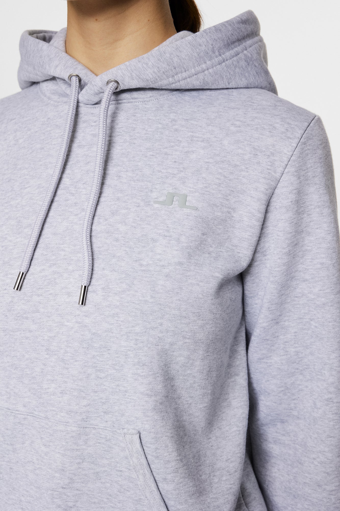 Women | W Alpha Hood | Light Grey Melange