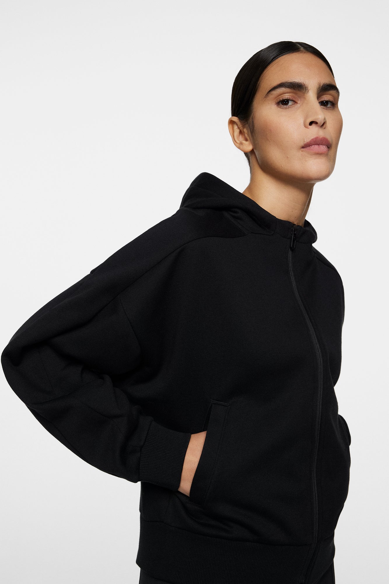 Women | Sky Hood Sweatshirt | Black