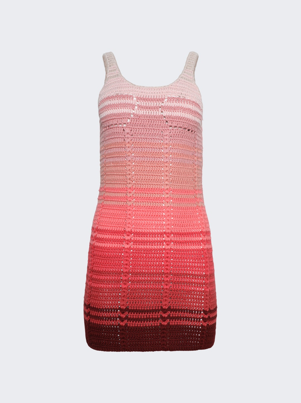 Women | Amiri | Sunset Ombre Crochet Dress | Pink