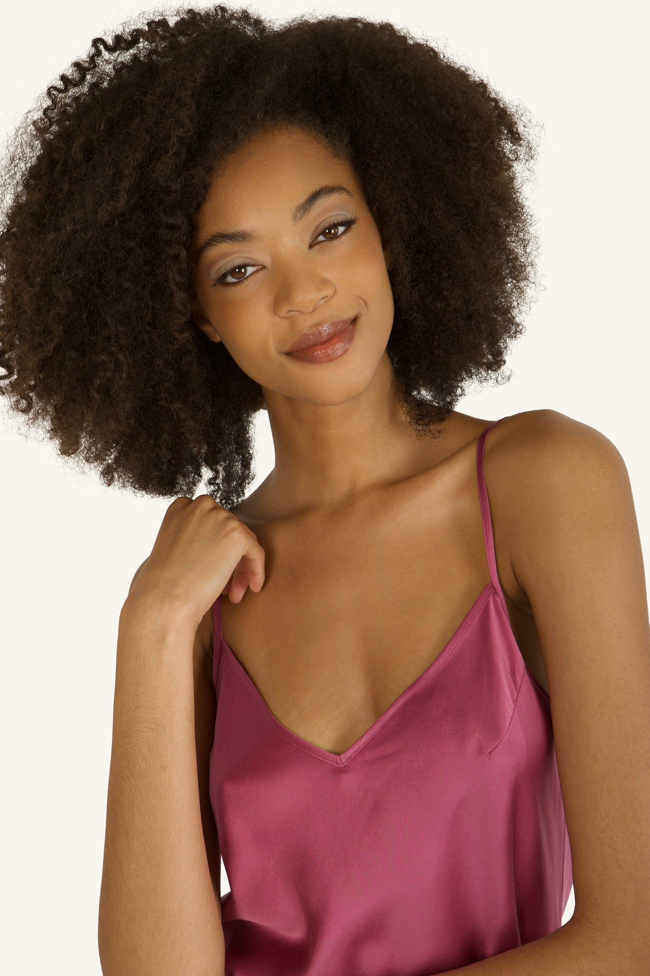 Adina Cami Top | Plum