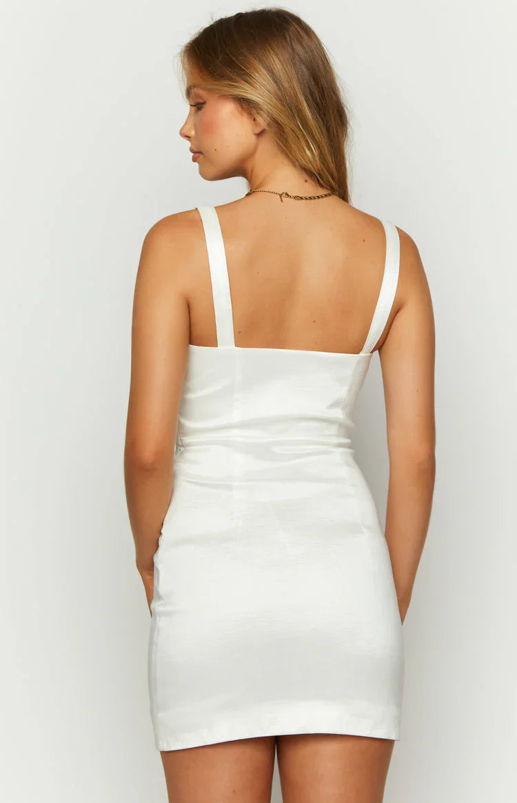 Aeliana Mini Dress | White