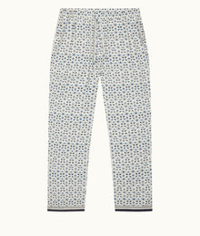 Alfred Fiore Print Relaxed Fit Lounge Trousers | Cashew