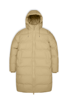 Rains Alta Long Puffer Jacket Jackets 24 Sand