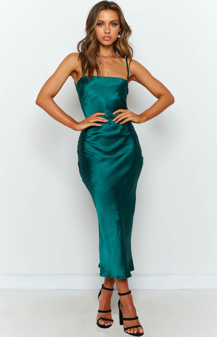 Amaryllis Dress | Emerald