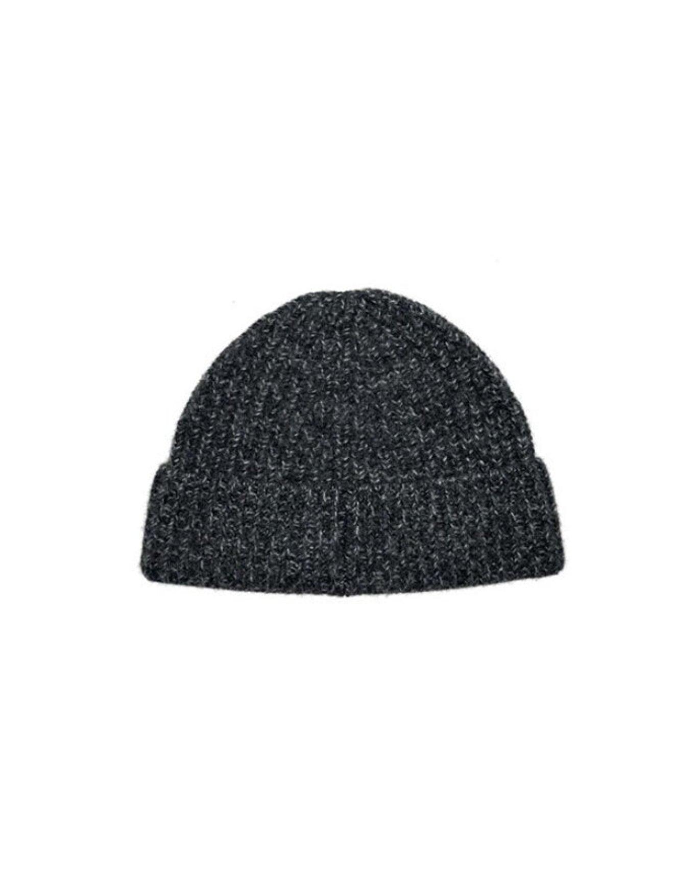 Amicale Cashmere | Men | Knit Hat | Black V2