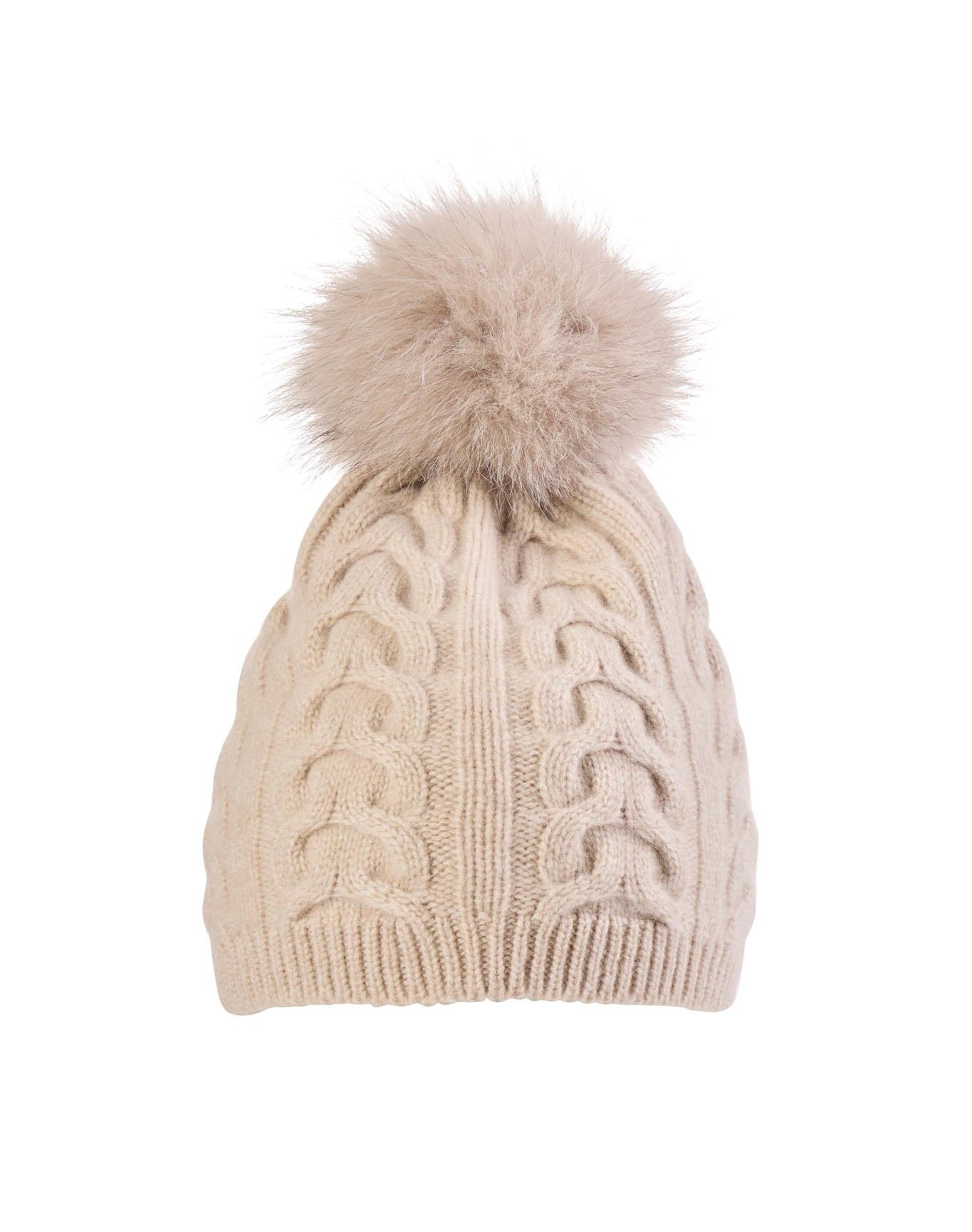 Amicale Cashmere | Women | Hat | Oatmeal V1