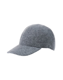 Amicale Cashmere | Women | Knite Baseball Cap | Grey