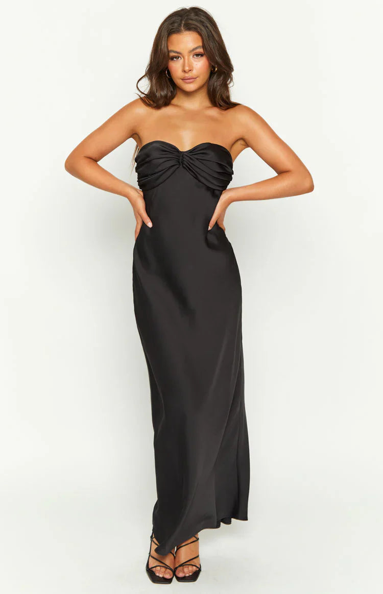 Ashley Formal Maxi Dress | Black