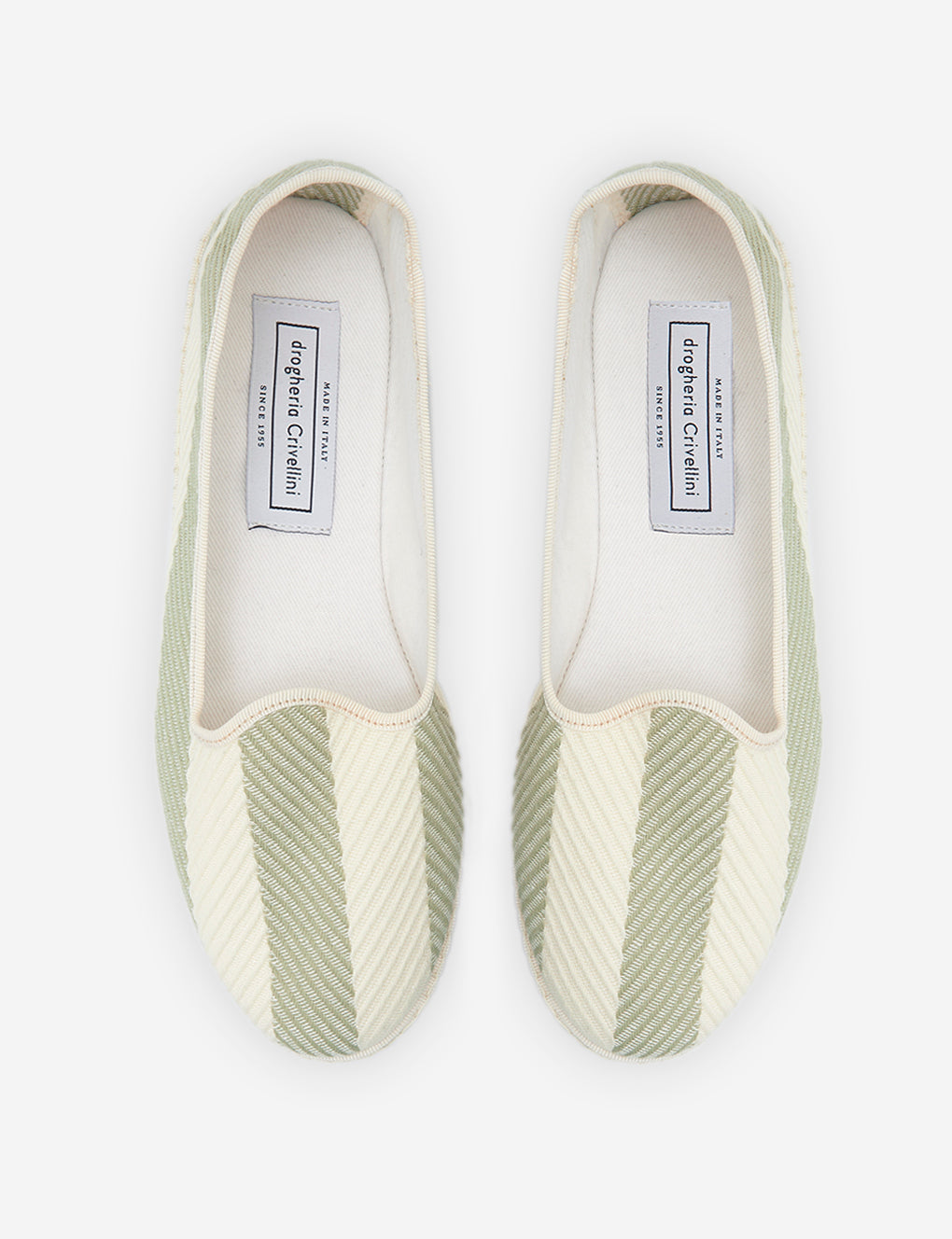 Womens | Drogheria Crivellini for Attersee - The Slip-Ons | Cypress Stripe