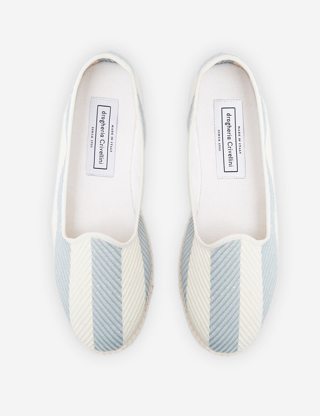 Womens | Drogheria Crivellini for Attersee - The Slip-Ons | Sky Stripe