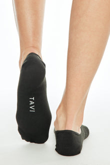 Tavi | 3 Pack Avery No Show Socks | Black