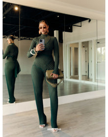 Ayo Knit Pants | Green