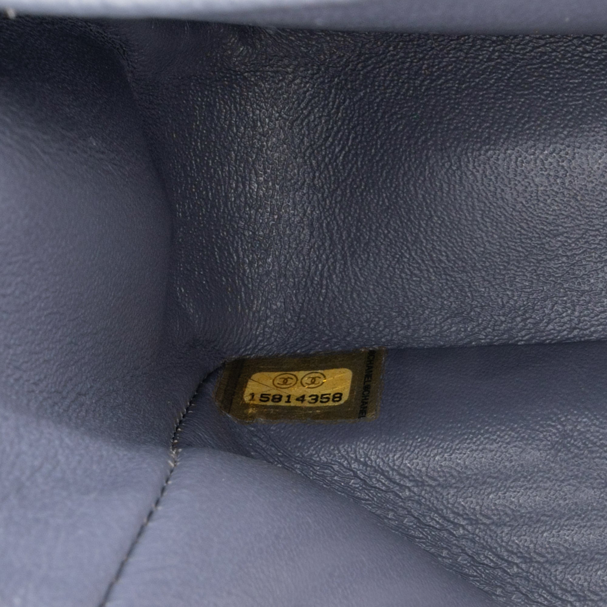 Chanel | Pre-Owned Medium Classic Lambskin Double Flap | Purple