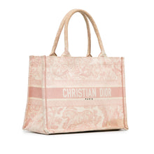 Dior | Pre-Owned Medium Toile de Jouy Book Tote | Pink/Light Pink