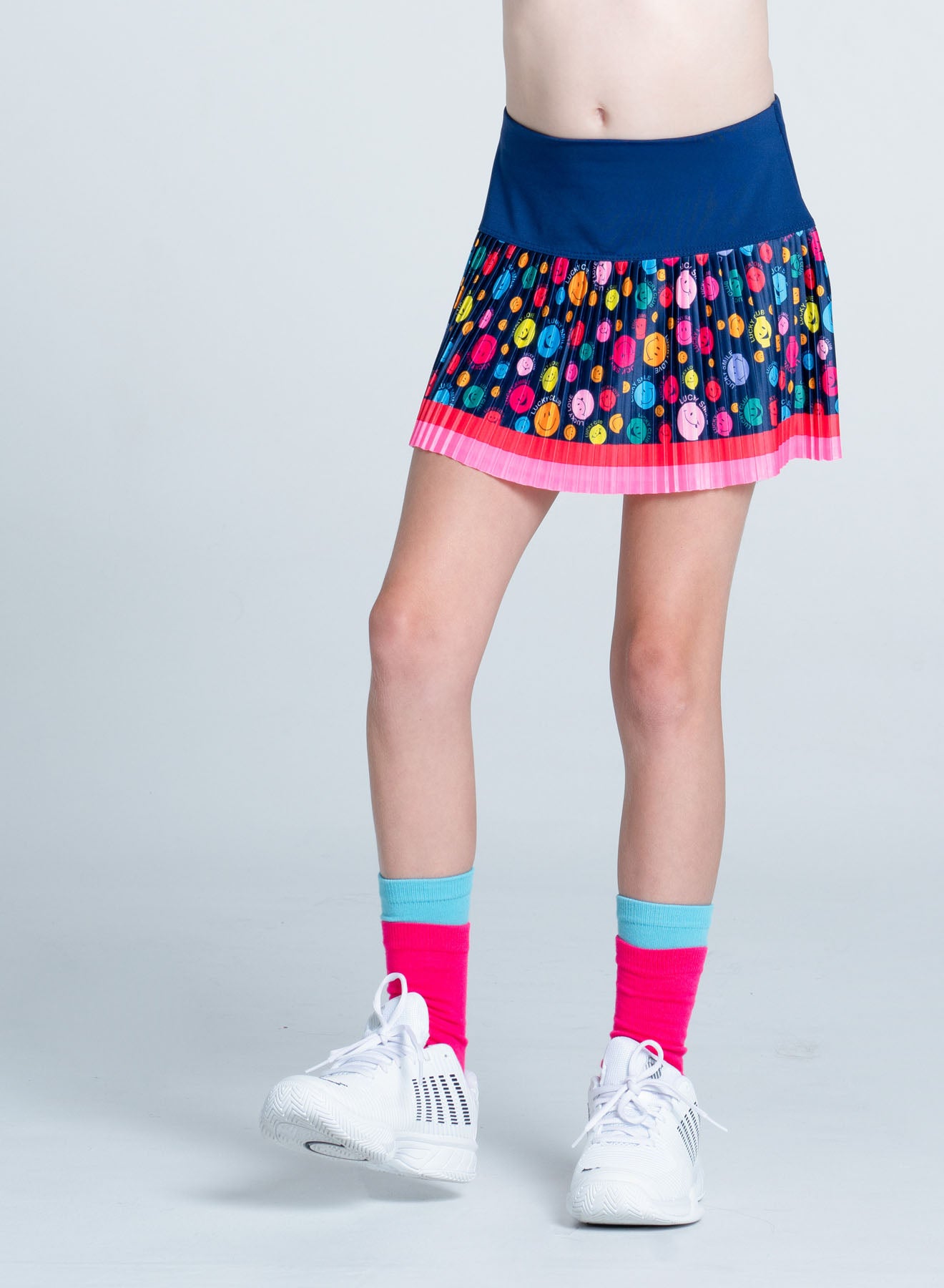 Kids | Lucky Me Pleated Skirt- Girls | Multi