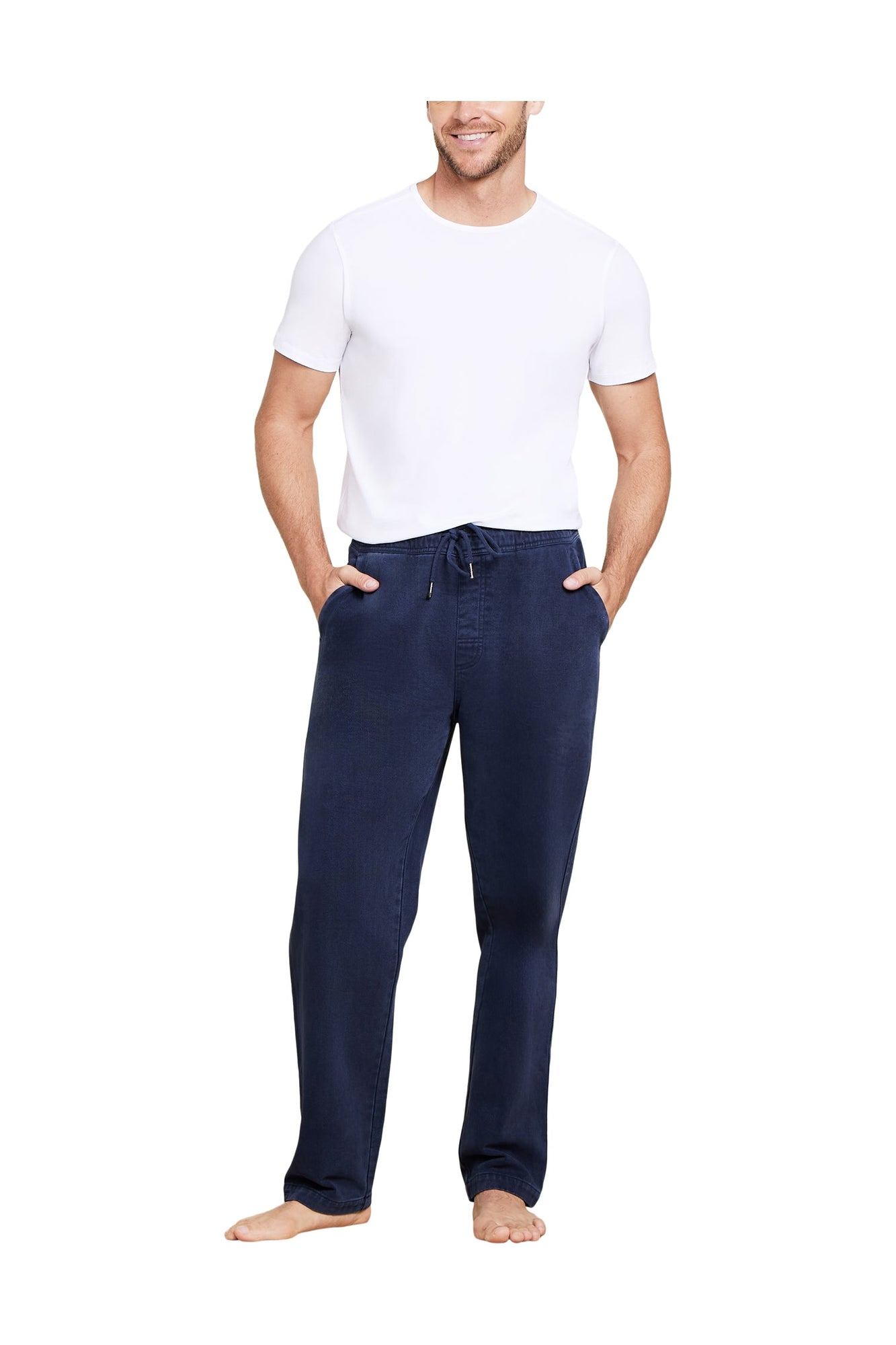 Mens | Malibu Collection Brushed Twill Pant | Indigo